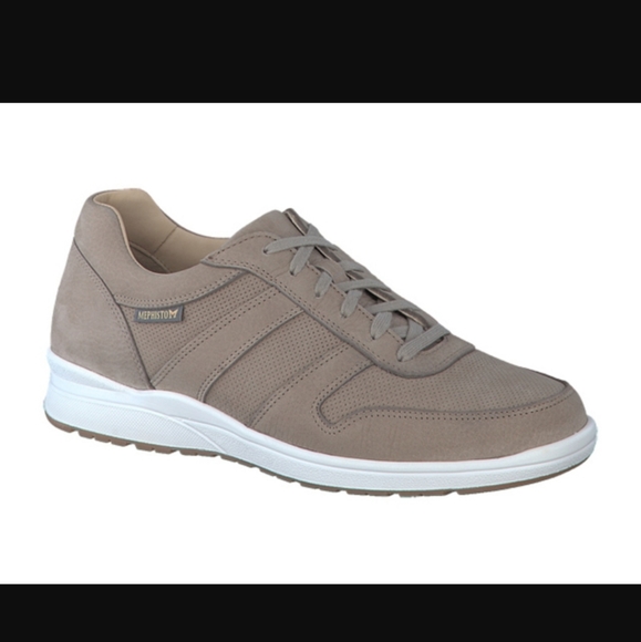 Mephisto Runoff Air-Jet System leather shoes sneakers Men's size 10.5 lace up - Picture 1 of 14